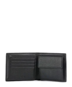 Ray Geldbörse Lederimitat schwarz