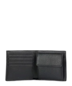 Ray Geldbörse Lederimitat schwarz