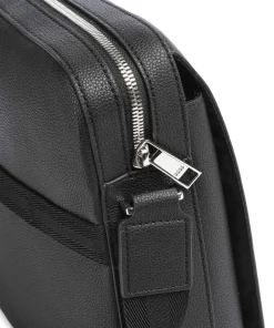 Ray Kuriertasche 13″ Lederimitat schwarz