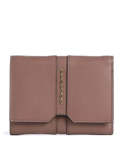 Ray RFID Geldbörse fein genarbtes Rindsleder braun