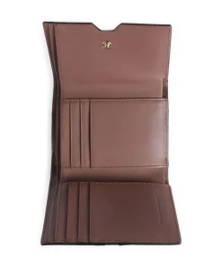 Ray RFID Geldbörse fein genarbtes Rindsleder braun