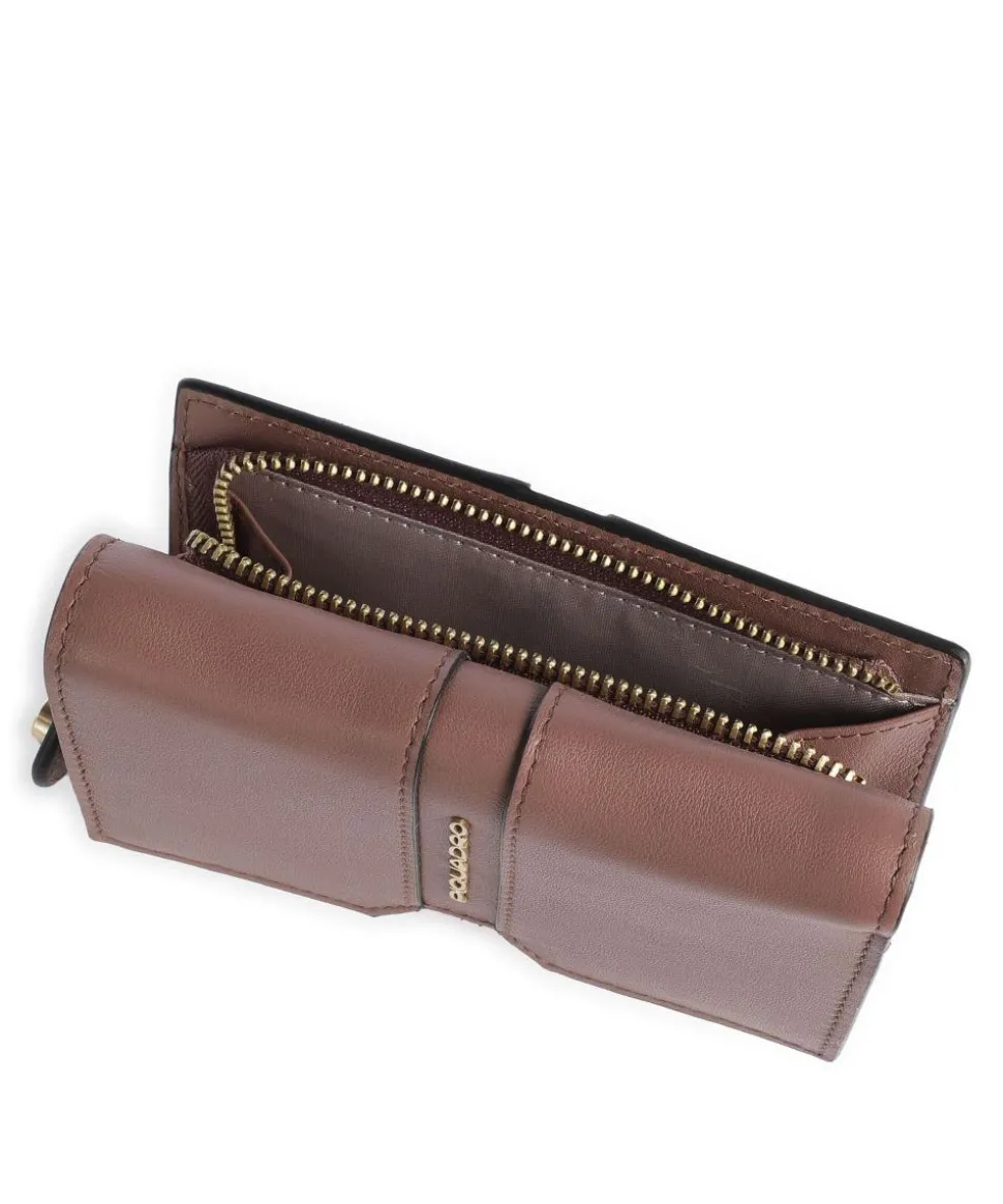 Ray RFID Geldbörse fein genarbtes Rindsleder braun