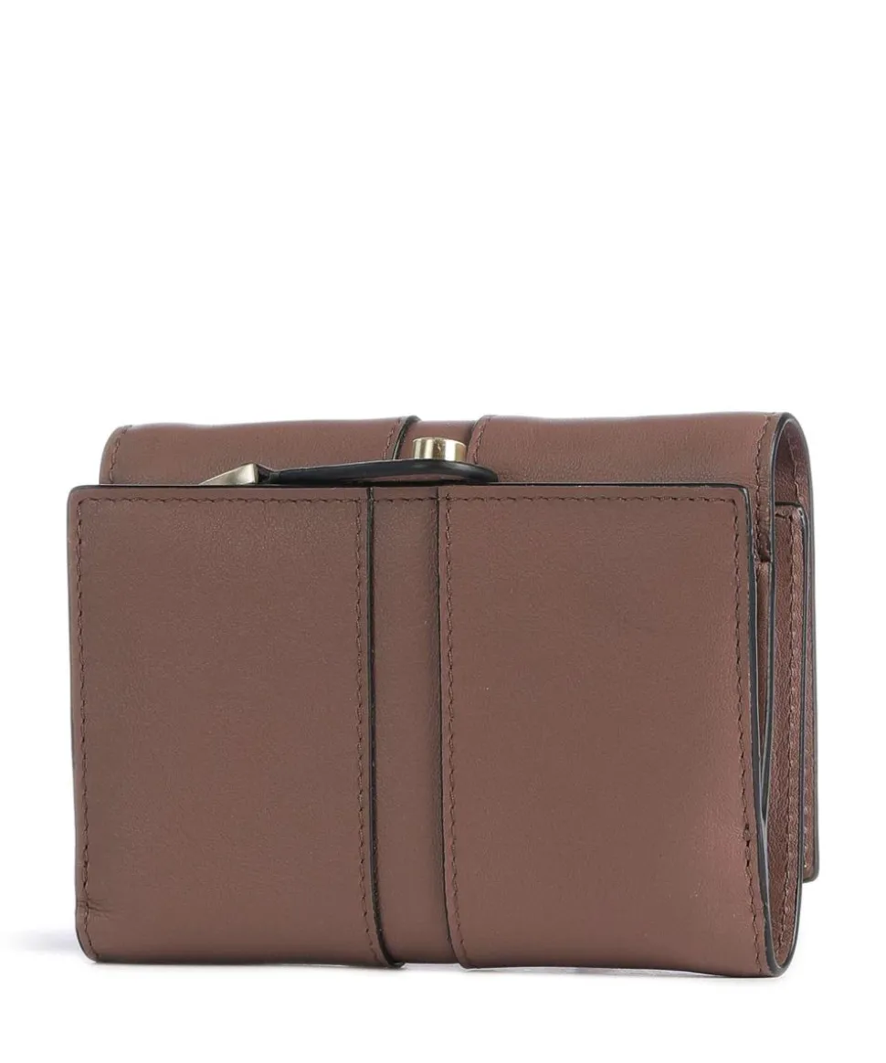 Ray RFID Geldbörse fein genarbtes Rindsleder braun