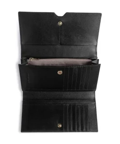 Ray RFID Geldbörse fein genarbtes Rindsleder schwarz