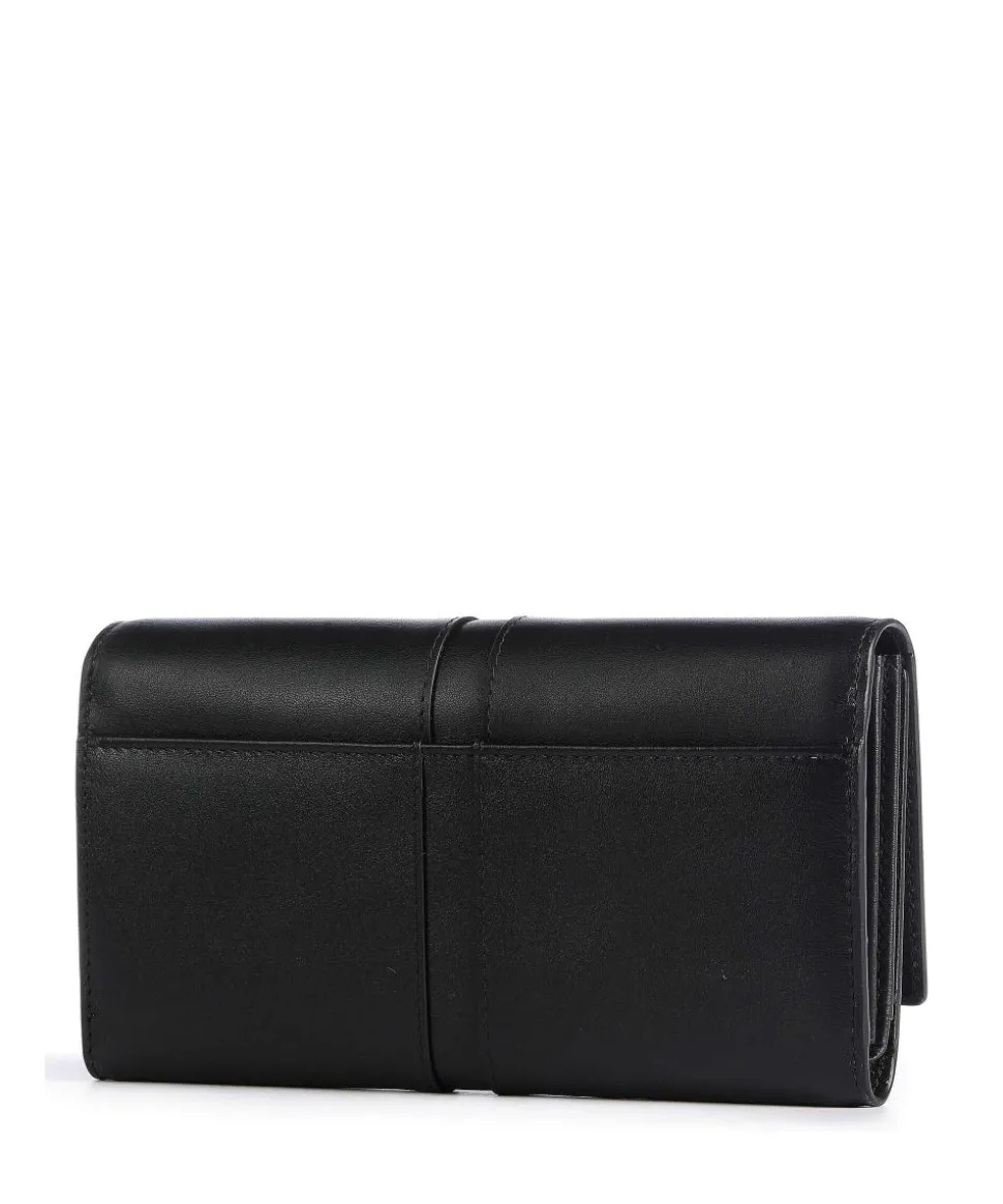 Ray RFID Geldbörse fein genarbtes Rindsleder schwarz