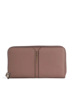 Ray RFID Geldbörse fein genarbtes Rindsleder braun