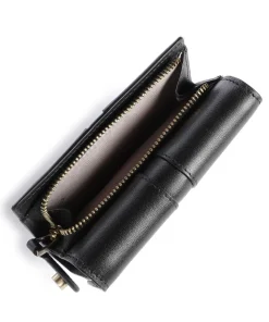 Ray RFID Geldbörse fein genarbtes Rindsleder schwarz