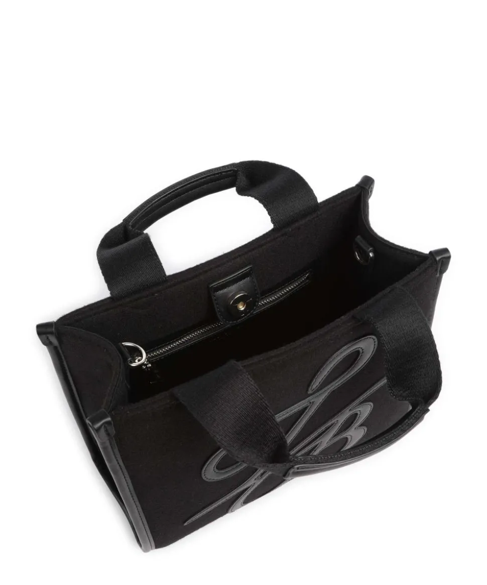 Raylea Handtasche Baumwolle schwarz