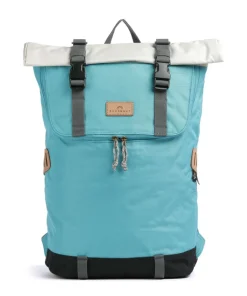 Reborn Christopher Rolltop Rucksack 15″ recyceltes Polyester türkis