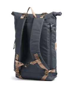 Reborn Christopher Rolltop Rucksack 15″ recyceltes Polyester petrol
