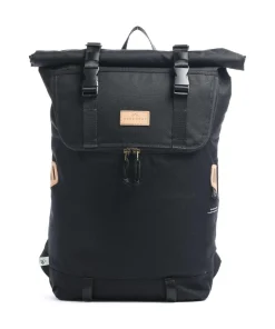 Reborn Christopher Rolltop Rucksack 15″ recyceltes Polyester schwarz