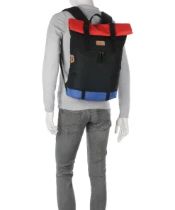 Reborn Christopher Rolltop Rucksack 15″ recyceltes Polyester mehrfarbig