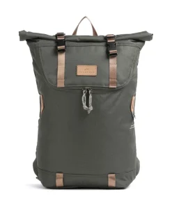 Reborn Christopher Small Rolltop Rucksack 13″ recyceltes Polyester dunkelgrün