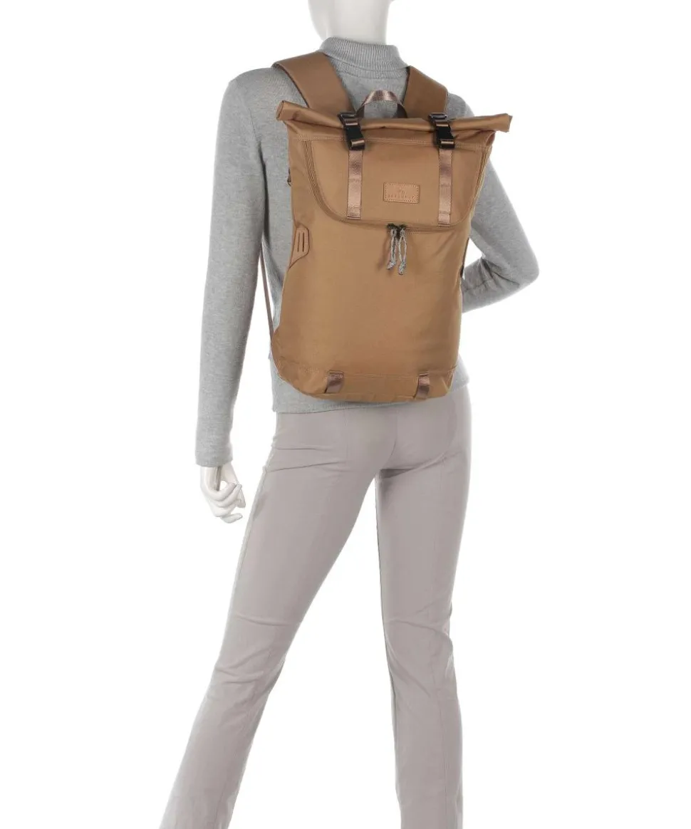 Reborn Christopher Small Rolltop Rucksack 13″ recyceltes Polyester dunkelgrün