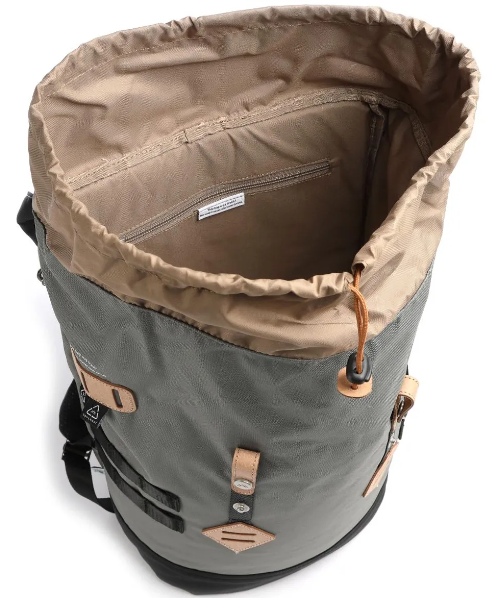 Reborn Colorado Rucksack 15″ recyceltes Polyester grün/schwarz