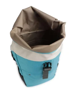 Reborn Jetpack Rolltop Rucksack 15″ recyceltes Polyester türkis