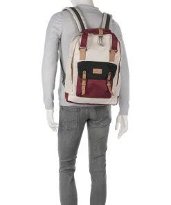 Reborn Macaroon L Rucksack 15″ recyceltes Polyester weiß