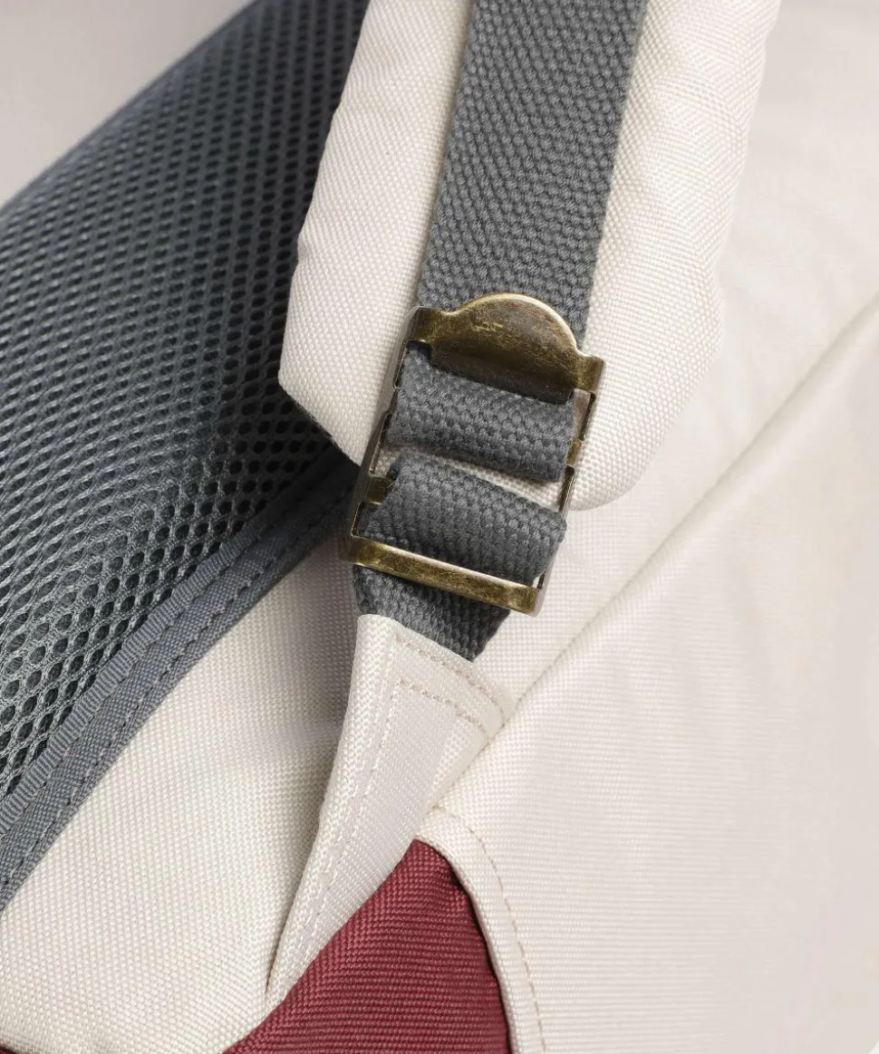 Reborn Macaroon L Rucksack 15″ recyceltes Polyester weiß