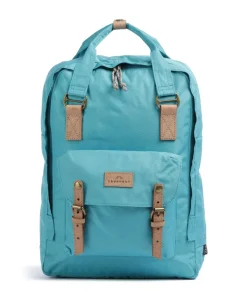 Reborn Macaroon L Rucksack 15″ recyceltes Polyester türkis