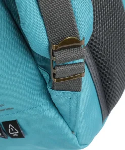 Reborn Macaroon L Rucksack 15″ recyceltes Polyester türkis