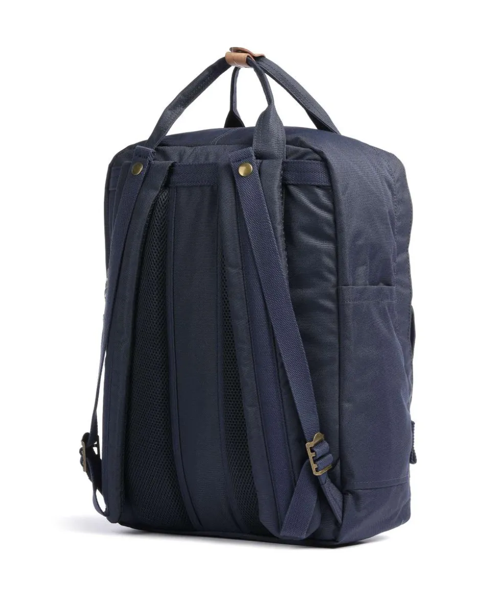 Reborn Macaroon Large Rucksack recyceltes Polyester dunkelblau