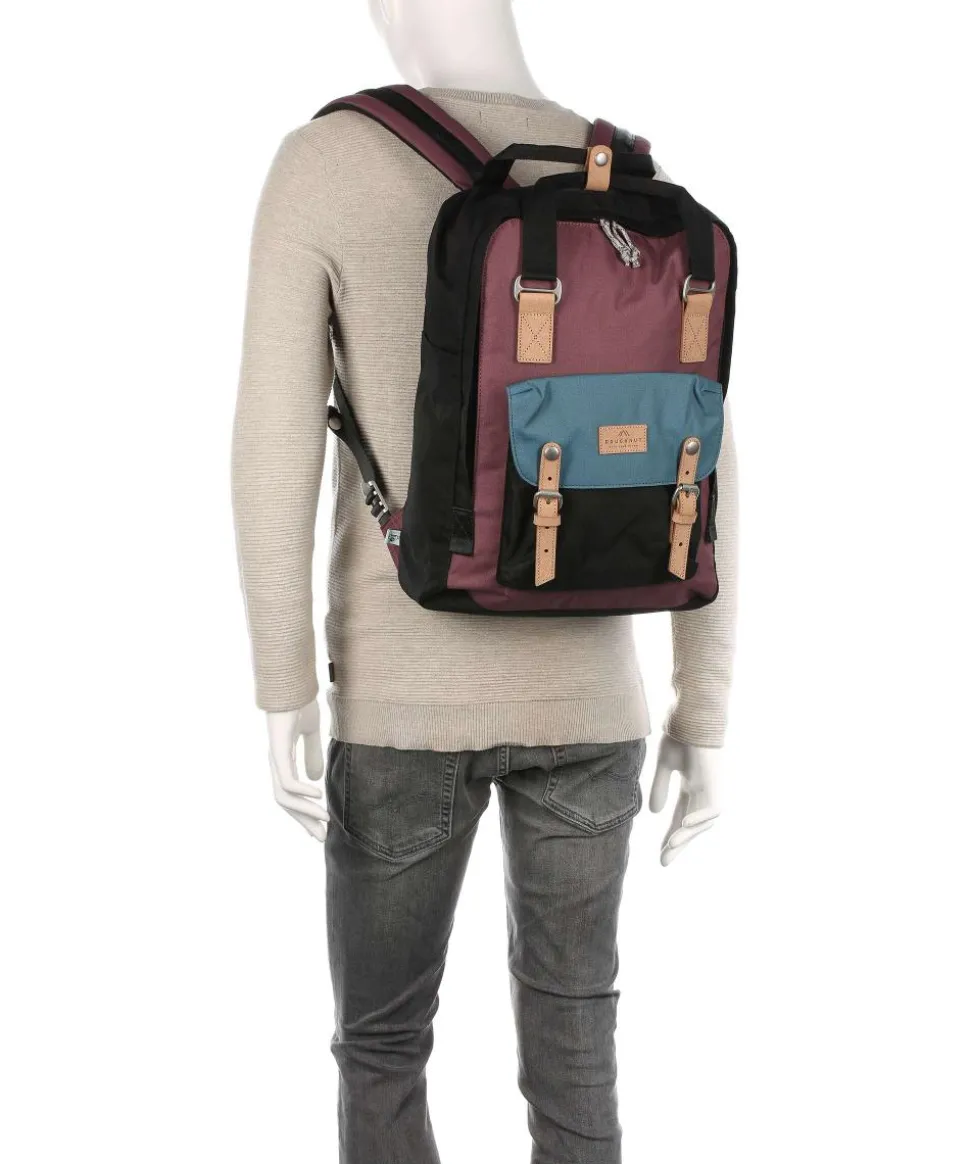 Reborn Macaroon Large Rucksack recyceltes Polyester camel