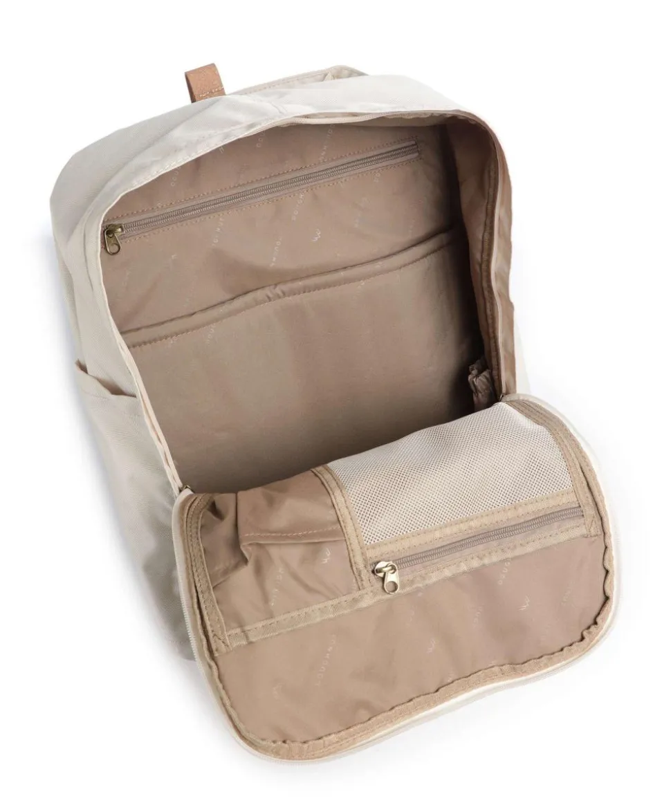 Reborn Macaroon Large Rucksack recyceltes Polyester sand