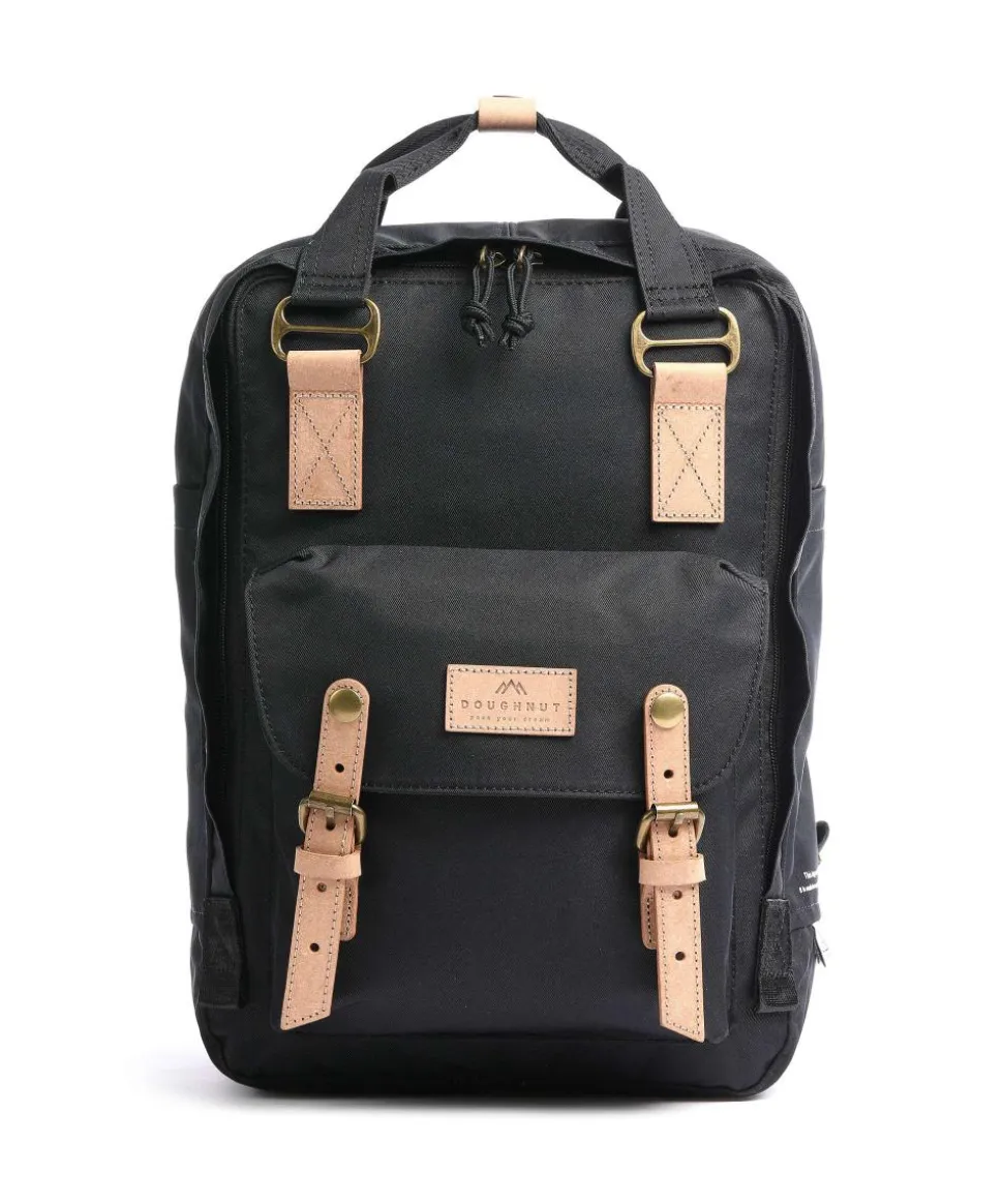 Reborn Macaroon Rucksack 14″ recyceltes Polyester schwarz