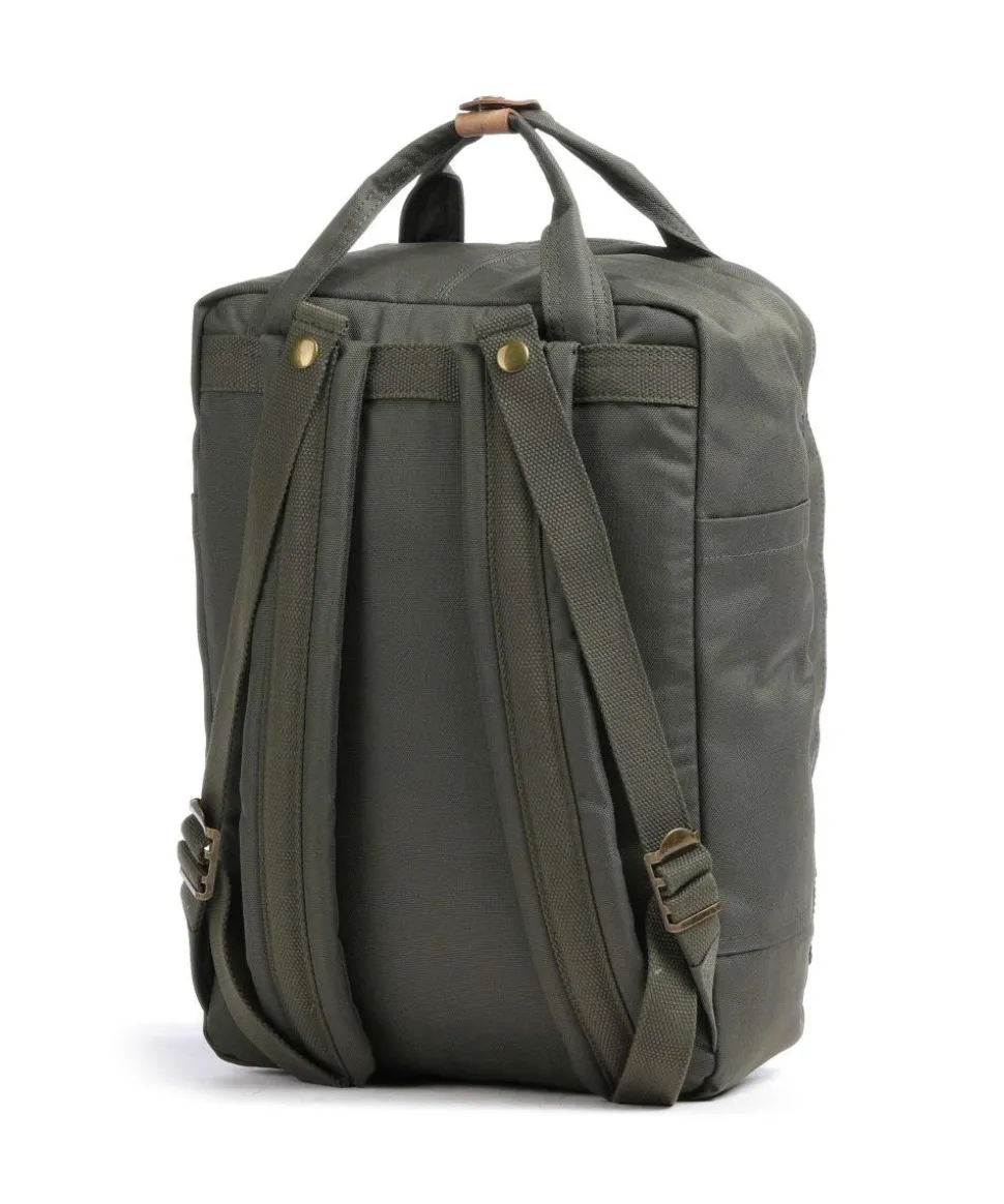 Reborn Macaroon Rucksack 14″ recyceltes Polyester khaki