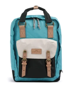 Reborn Macaroon Rucksack 14″ recyceltes Polyester türkis