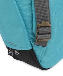 Reborn Macaroon Rucksack 14″ recyceltes Polyester türkis