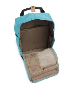 Reborn Macaroon Rucksack 14″ recyceltes Polyester türkis