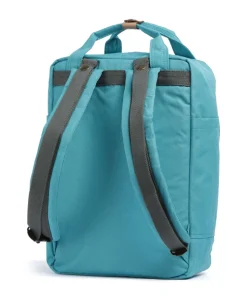 Reborn Macaroon Rucksack 14″ recyceltes Polyester türkis