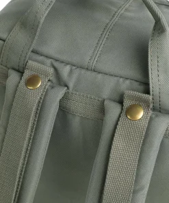 Reborn Macaroon Rucksack 14″ recyceltes Polyester graugrün