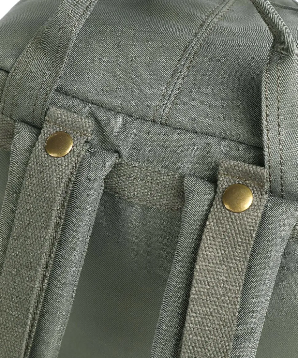 Reborn Macaroon Rucksack 14″ recyceltes Polyester graugrün