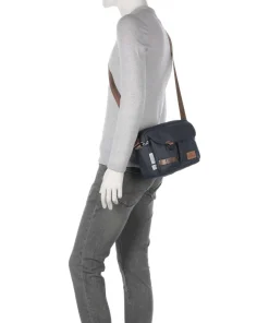 Reborn Mission Lite Umhängetasche recyceltes Polyester dunkelblau