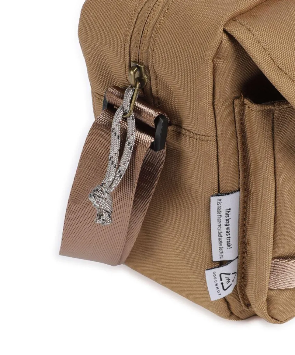 Reborn Mission Lite Umhängetasche recyceltes Polyester camel