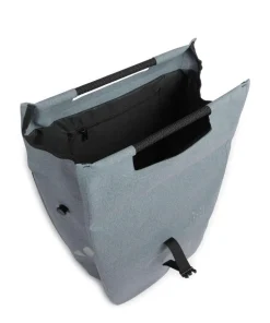 ReCycle Back Gepäcktasche recyceltes Polyester, recyceltes Polyamid blaugrau