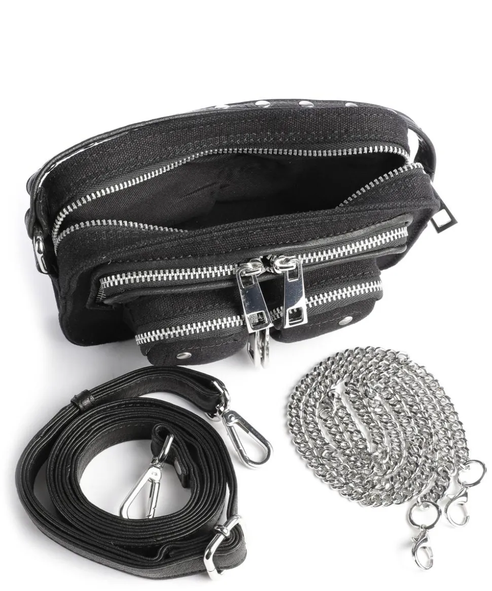 Recycled Canvas Helena Umhängetasche Canvas schwarz