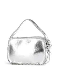 Recycled Cool Helena Umhängetasche Lederimitat silber