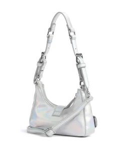 Recycled Cool Palma Schultertasche recyceltes Nylon silber