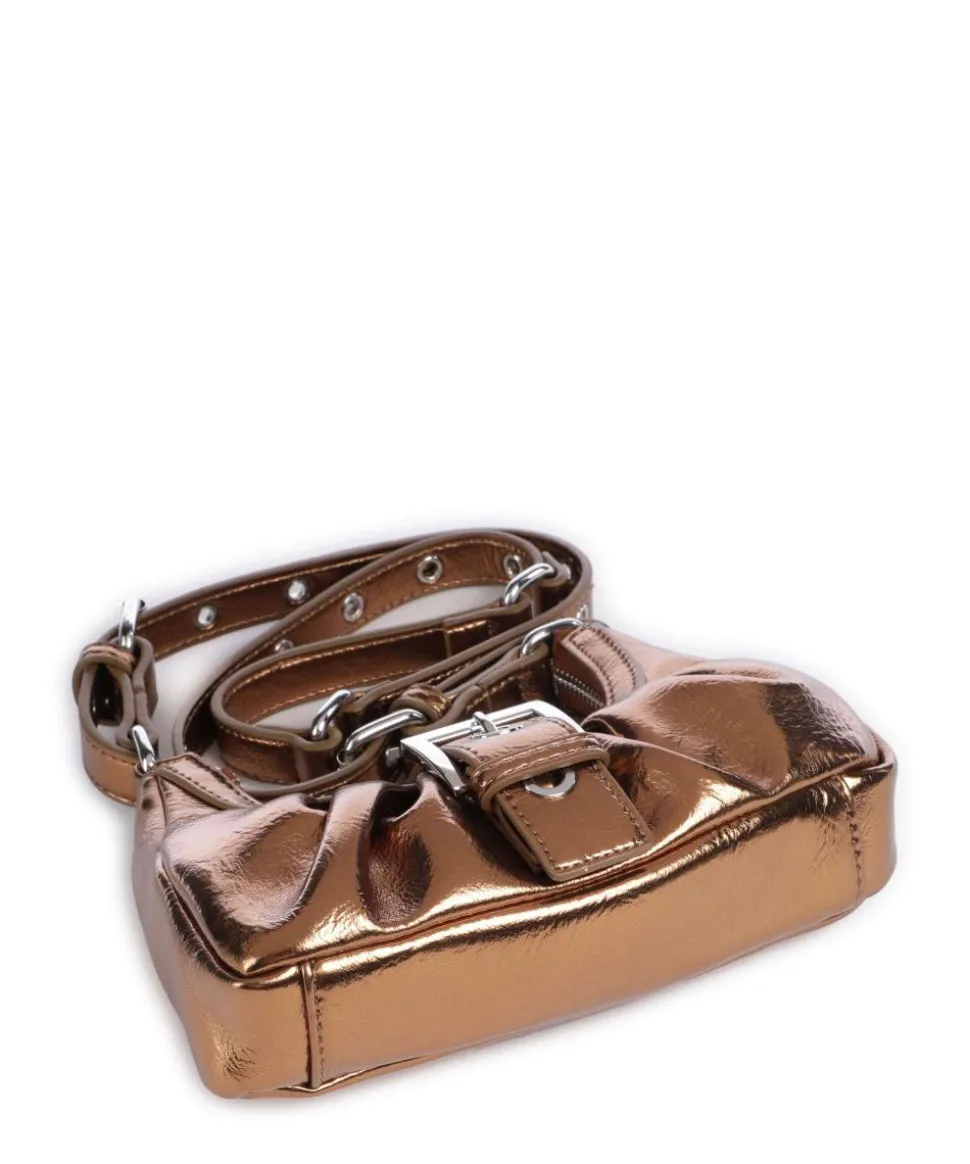 Recycled Cool Palma Umhängetasche Lederimitat bronze