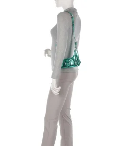 Recycled Cool Palma Umhängetasche Lederimitat grün