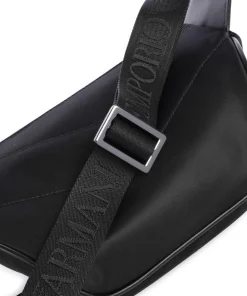 Recycled Nylon Gürteltasche recyceltes Nylon schwarz