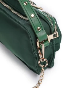 Recycled Nylon Helena Umhängetasche recyceltes Nylon dunkelgrün