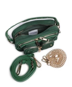 Recycled Nylon Helena Umhängetasche recyceltes Nylon dunkelgrün