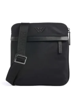 Recycled Nylon Umhängetasche recyceltes Nylon schwarz