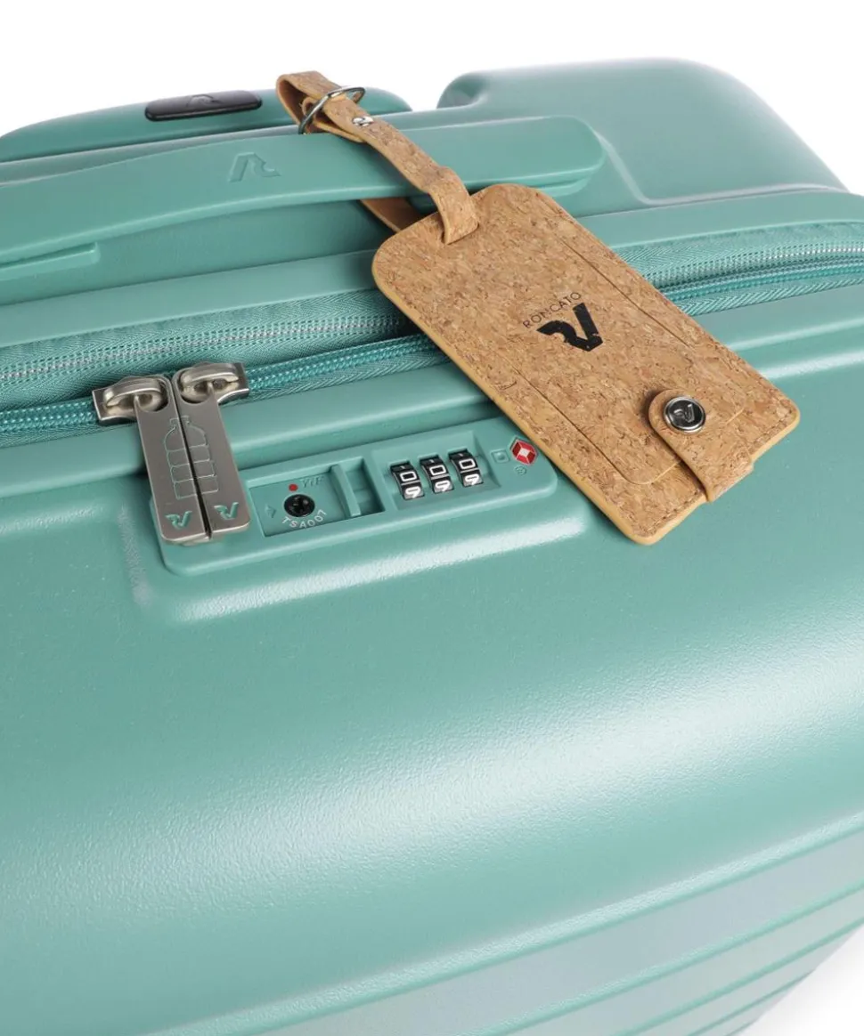 ReLife 4-Rollen Trolley grünblau 73 cm