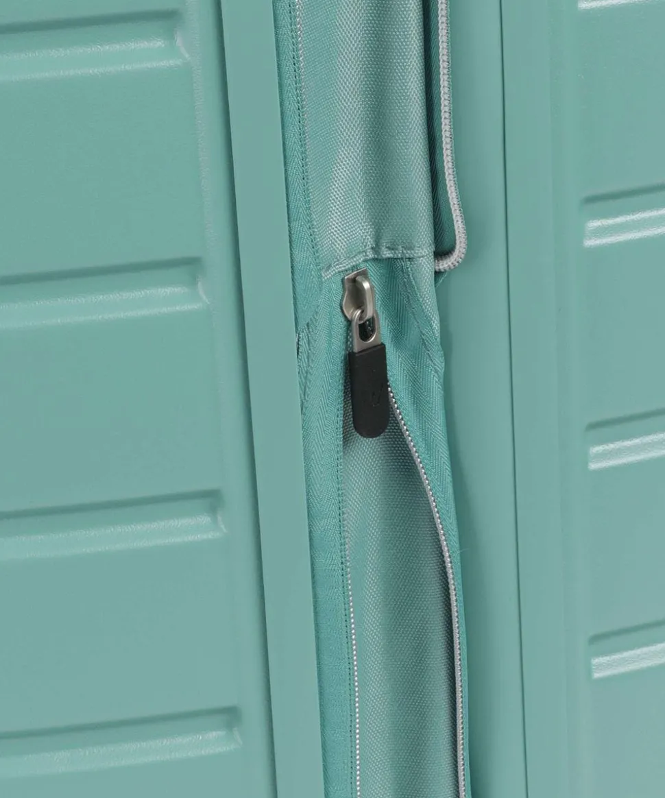 ReLife 4-Rollen Trolley grünblau 73 cm