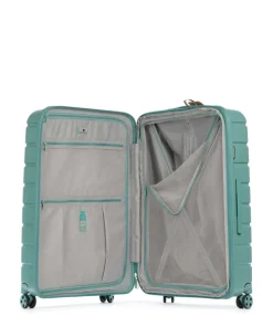 ReLife 4-Rollen Trolley grünblau 78 cm